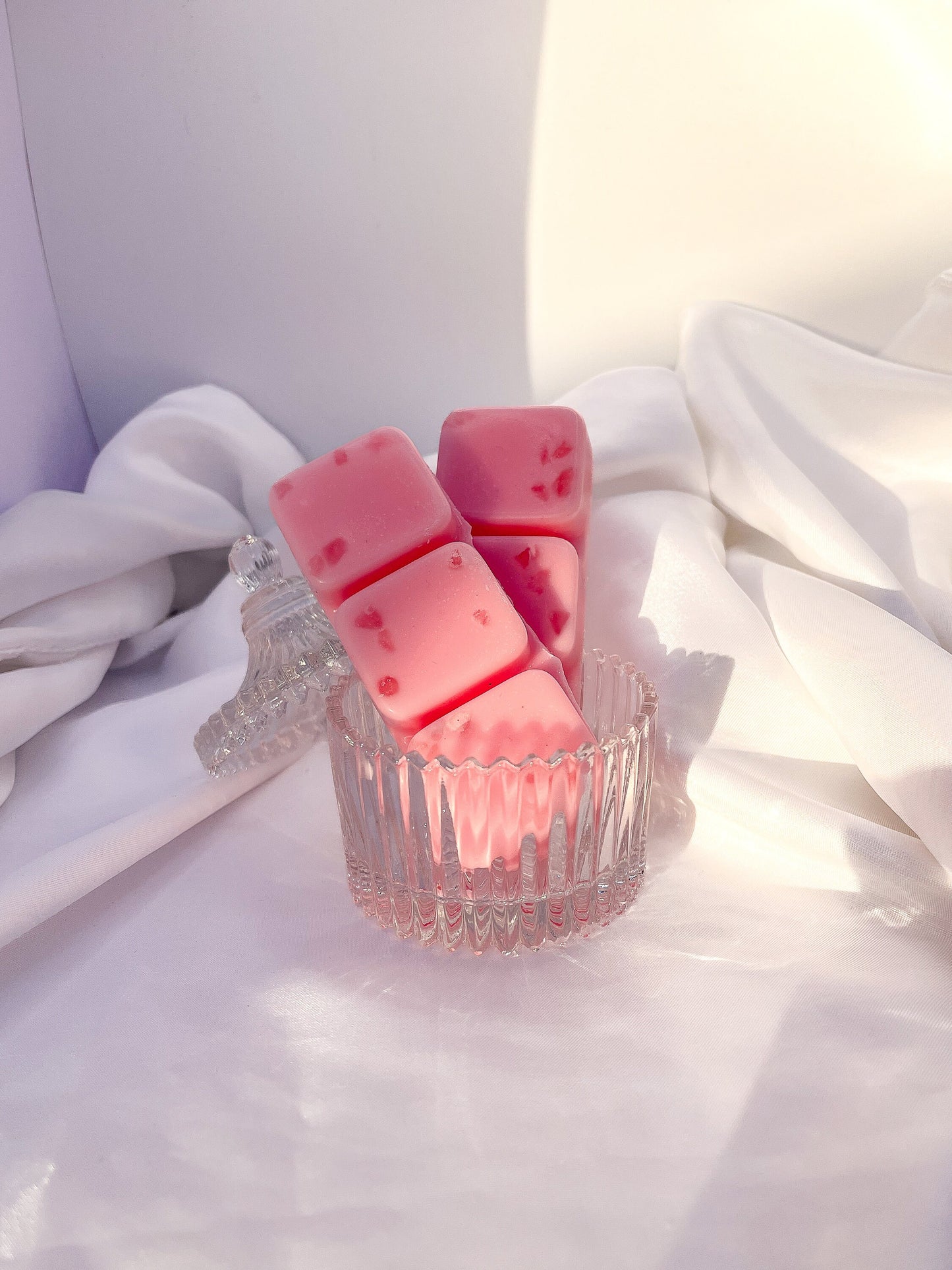 waxmelts, raumduft happy birthday buttercream strawberry sugar rose quarz
