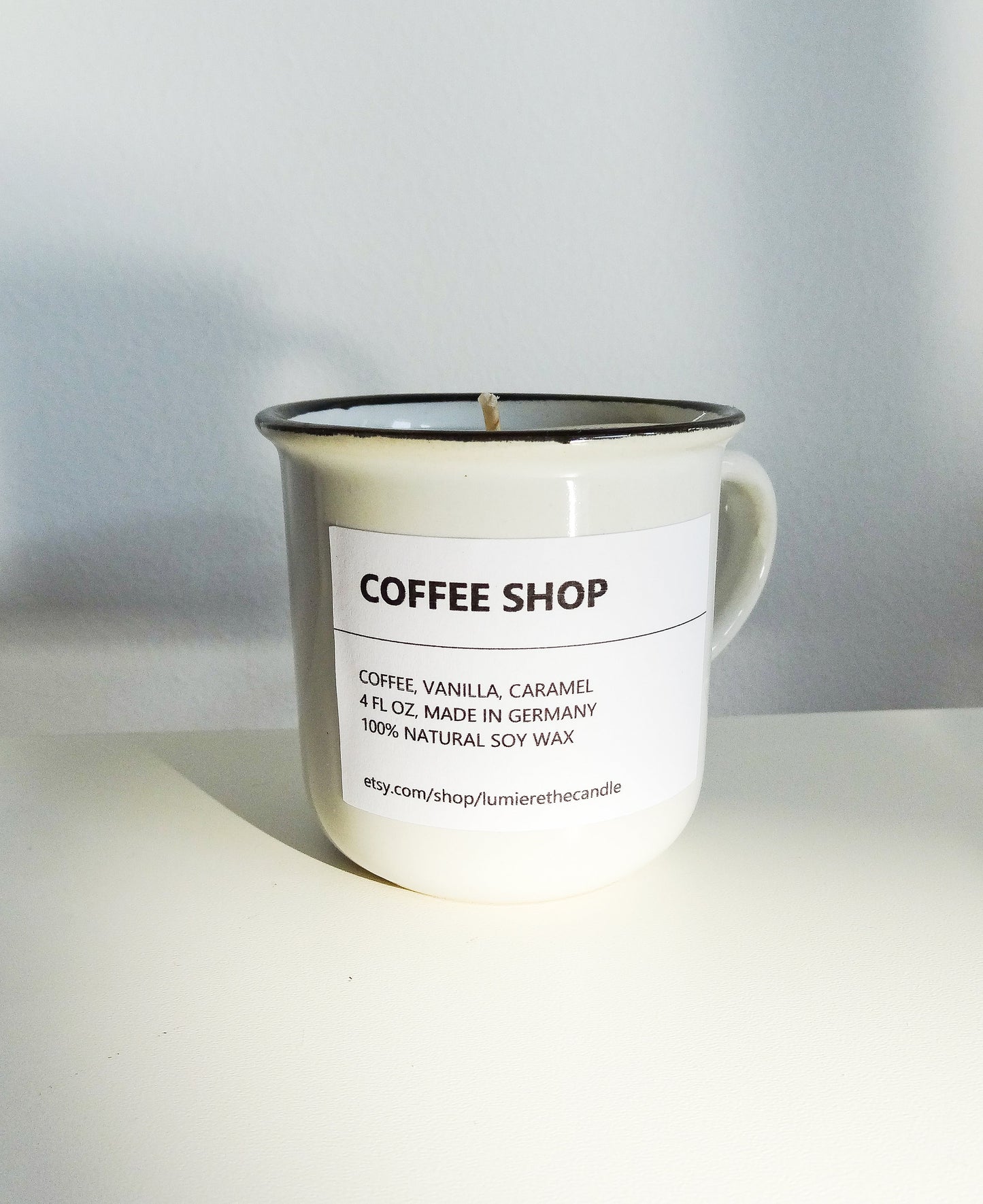 Kerze SOYMUG - Verschiedene Farben und Düfte